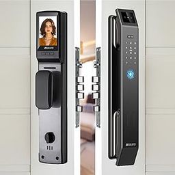 Golens X95 Luxury Smart Digital Door Lock | 8 Ways Unlocking | 3D Face ID | Fingerprint | Mobile App | RFID Card | PIN | OTP | Mechanical Key | Camera Technology | Keyless Entry Digital Lock-2