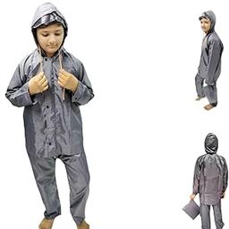 D8211K Rain Coat for Chindren's, Waterproof Raincoat for Kids with Pant Set, Rain Coat for Children with Bag-15
