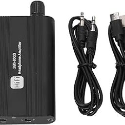 HiFi Headphone Amplifier, 3.5mm Portable Rechargeable Bass Control with Volume Adjustment for MP3, MP4, and Phones-picture-20