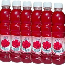 Badrika Pure Natural Himalayan Buransh/Rhododendron Flower Juice Pack Of 6 (200ml Each)-image-25