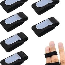 NUDFSY 6 Pcs Finger Tape, Splint for Finger, Comfortable Leg Finger Straightener, Easy to Clean Fixing Strap for Fingers And Toes Suitable for Men and Women-picture-20