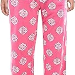 krystle Girl's Rayon Printed & Pyjama & Lounge Wear –Soft Rayon Night Wear/Track Pants (Pink)-picture-23