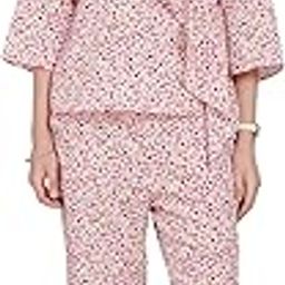 Women/Girls Floral Print Ruffle Crepe Co-ord Pant Set - Light,Travel Friendly, Quick Dry-image-81