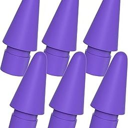 [6pcs] Tucana Replacment Pen Tips Compatible for iPad Pencil 1st & 2nd Generation (6-Pack) (Purple)-picture-15