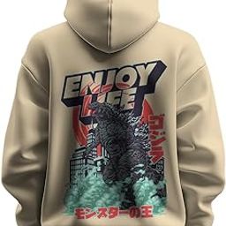The Eternal Force - 300 GSM Oversized Hoodie for Men and Boys with Soft Cotton Fabric and Relaxed Fit-image-42