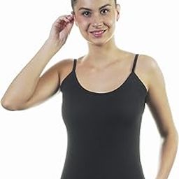 Women's Cotton Knitted Spandex Thin Shoulder Spaghetti Strap Camisole_Deliz-image-6