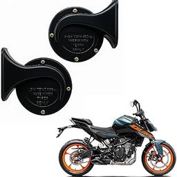 Premium Dual Wind Tone Horn for 125 Duke [2025] & Other Bikes & Cars | Loud Sound | 12V Electric Horn Set-image-83