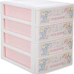 Nayasa Storage Drawer (Pink, Standard, 19.5 cm x 27.5 cm x 27 cm)-image-61