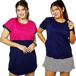 PINKSHELL Combo Stripe Panel and 2PANEL Women Polo T-Shirts-image-58