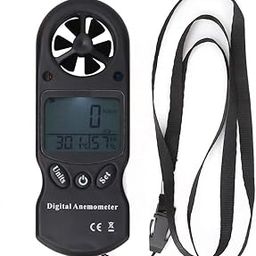 Digital Anemometer Portable Compact Meteorological Meter for Adequate Outdoor Enthusiasts to Slide and Surf The ABS Material-image-85