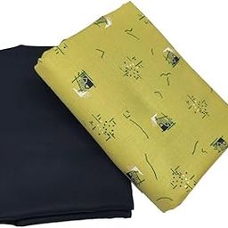 Men's Poly Cotton Shirt And Trouser Unstitched Fabrics Set (Multicolours_Freesize) 396-image-60