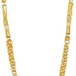 Chain for Men Boys Husband gents boyfriend Stylish golden Chain 1 one gram gold Neck Chain for Men Stainless Steel Chains for boys Jewellery Birthday Gift Anniversary fashion necklace-191-image-48