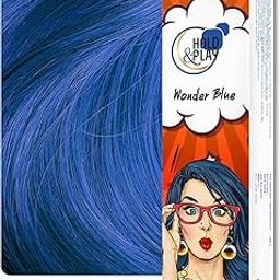 Streax Professional Hold And Play Funkey Colour - Wonder Blue,1-image-32