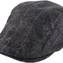 Dark Grey Merchants Flat Cap – Classic Vintage Newsboy Hat for Men-picture-10