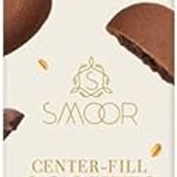 SMOOR Premium Center-Fill Choco Cookies | Gooey Choco Filled Cookie Biscuits | Tasty & Crunchy | Perfect for Gifting & Snacking | 75gm x 2-image-47