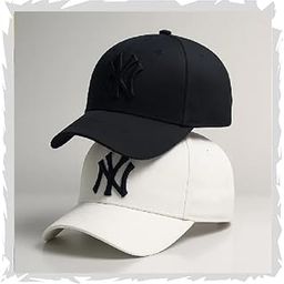 A Brand Adjustable Unisex Cap for Men and Women Freesize Baseball Caps (Pack of 2) Black-image-98