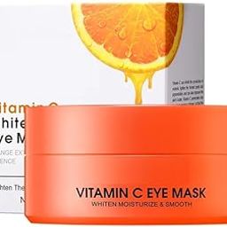 vit c korean based under eye mask enriched with vit c source (30pair/60patches) 80g-picture-47