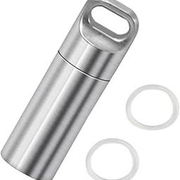 CLUB BOLLYWOOD The Style Sutra Pill Holders Waterproof Portable Survival Pill Bottle Box for Travel Outdoor S|Pill Boxes, Pill Cases|1 Pill Holder (with 2 rubber rings)-picture-15