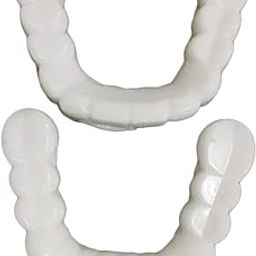 Generic Resin Teeth Veneers Comfortable Dentures Tooth Cover Removable Reusable Upper Lower Cover| Oral Care| Teeth Whitening Kits-picture-29