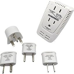MOBIMANN 220V to 110V Converter, 2000W Step Down Voltage Converter, 0-2000W Wide Range for Devices from Trimmer to Dryer Straightener Curling Iron.UK,EU,AU,US Travel Adapter for Laptops,Tablets,Phones-8