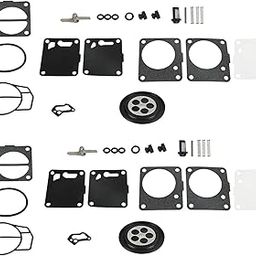 2 Pack Carburetor Repair Kits Replacement for Yamaha Superjet Waverunner Wave Blaster Polaris Seadoo 650 717 720 787 800-image-13