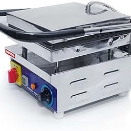 BRITON Kitchen 3-Step Sandwich Griller, 1000W - Durable Metal, White, Ideal for Restaurant and Hotel Kitchens.-11