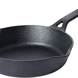 Meyer Pre-Seasoned Cast Iron Frypan | Cast Iron Skillet | Iron Pan | Induction Frying Pan | Iron Fry Pan | Omlette Pan | Cast Iron Utensils for Cooking | Iron Cookware for Kitchen, 20cm, Black-picture-22