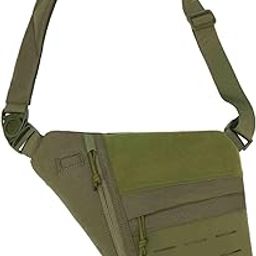 CLUB BOLLYWOOD The Style Sutra Men's Chest Bag Chest Pack Daypack for Outdoor Sports Motorcycle Backpacking Green|Day Packs|1 Men's Chest-image-21