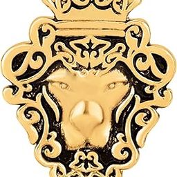 Gold Plated Lion Shape Tie Tack Lapel Pin Brooch for Men BP1101015GC-image-56