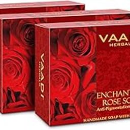 Vaadi Herbals Enchanting Rose Soap with Mulberry Extract, 75gx3-image-94