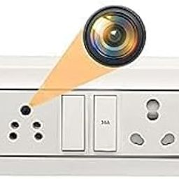 Safety Net Spy Camera 4K Spy WiFi Modular Switch Socket Camera HD Audio Video Recording Watch Live 24 Hours Small Surveillance Security Camera for Office Nanny Hidden Wireless Camera.-10