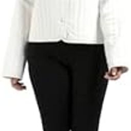 Women's Quilted Full Sleeve Jacket Slim Fit 100% Pre - Shrunk Cotton Hand Spun Hand Woven, White-31