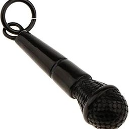 CALANDIS™ Mens Hip Hop Rock Roll Stainless Steel Microphone Music Pendant for Necklace | Necklaces & Pendants | Fashion Jewelry-image-6