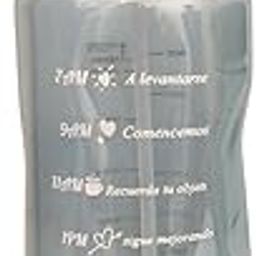 The Cozy Store Motivational Water Bottle with Time Markers, 2L, Leakproof Lid, Dual Drinking Options, Integrated Handle- Teal-image-16