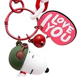 KC Cartoon Charm For Mobile Phone, Purse | Finger Ring Hanging Rubber Soft Silicone | Mobile Cover Charm Strap Smartphone Case Keychain For Girls Women RED-picture-19