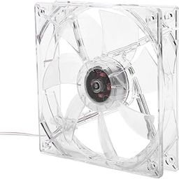 CPU Fan, Cooling Fan, 120MM Computer CPU Cooler Fan,4 LED 12V High Airflow Cooler Fans, Computer Case Power Radiator Fan Case, Gaming CPU Fan.(TRANSPARENT)-image-32