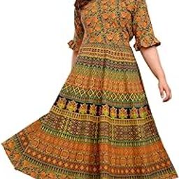 Women's Fit & Flare Maxi Dress-picture-12