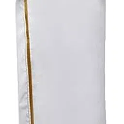 ramraj cotton Men's Ready-to-Wear Velcro/Adjustable Single-Layer Dhoti with Bold Border and Side Pocket-picture-31