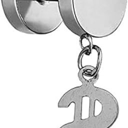 Doller Chain Silver Stainless Steel 1pc Stud Earring For Men And Women-image-92