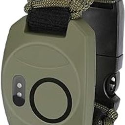 Linist Paracord Band For Unisex Adult- 8-in-1 Multifunctional Kit with Fire Starter, Whistle, Rescue Parachute Cord, Thermometer, Compass, SOS LED Light, 130DB Alarm for Hiking and Camping-picture-8