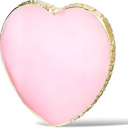Red Square Resin Nail Art Palette Polish Mixing Colors Palettes with Golden Edge and Heart Shape Design Nail Painting Display Tray for Nail Art Mixing Colors Making Decals-image-65