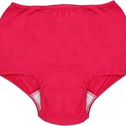 Wemyc Incontinence Underwear For Women I Washable & Reusable I For Medium Leaks I Adult Diaper I Bedwetting Panty I Colour Raspberry (5XL, 1.00)-image-78