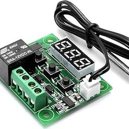 🔹 W1209 Digital Temperature Controller Module – Thermostat with LED Display & NTC Sensor for Arduino, ESP8266, ESP32, DIY Incubator, Thermostat Control, Smart Automation, Cooling & Heating Systems-22