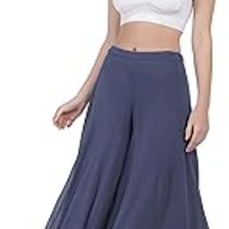 Trouser for Wome Designer Georgette Full Flared Palazzo-image-12