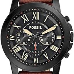 Chronograph Analog Grant Black Dial Men's Watch FS5241-image-38