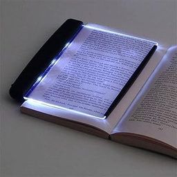 ISTARA Portable Students Eye Protect Flat Plate Transparent Night Book Reading LED Light Lamp for Car Travel Panel Home Office-image-40