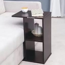 SBF Furniture Bedroom Engineered Wood Bed Side Tables Coffee or Tea Tables Laptop Tables Sofa Side Table (Brown) DIY(Do-It-Yourself)-6