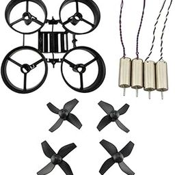 ATORSE Rc Quadcopter Frame Propellers Cw CCW Motor Set for Jjrc H36 Rc Drone Toy Black-14