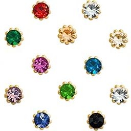 Comet Busters Beautiful Handcrafted Multicolor Stone Dot Bindis (4.5 Mm) (BIN2221)-image-85