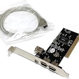 PremiumAV PCI Firewire Card – 3 Ports IEEE 1394 High-Speed Firewire 400 Adapter for PC, Ideal for Digital Cameras, External Drives, and More-21